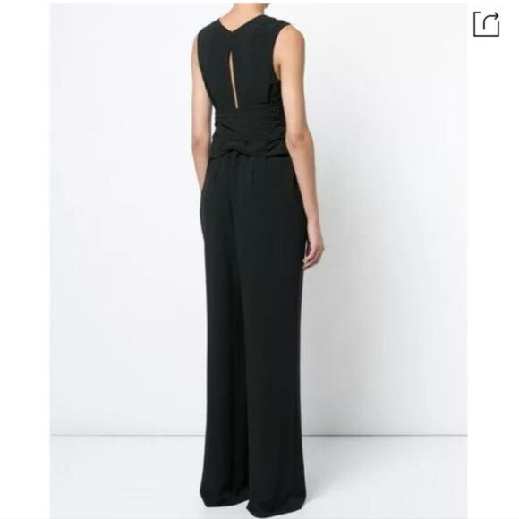 NWT Halston Heritage Black Jumpsuit - Picture 4 of 12